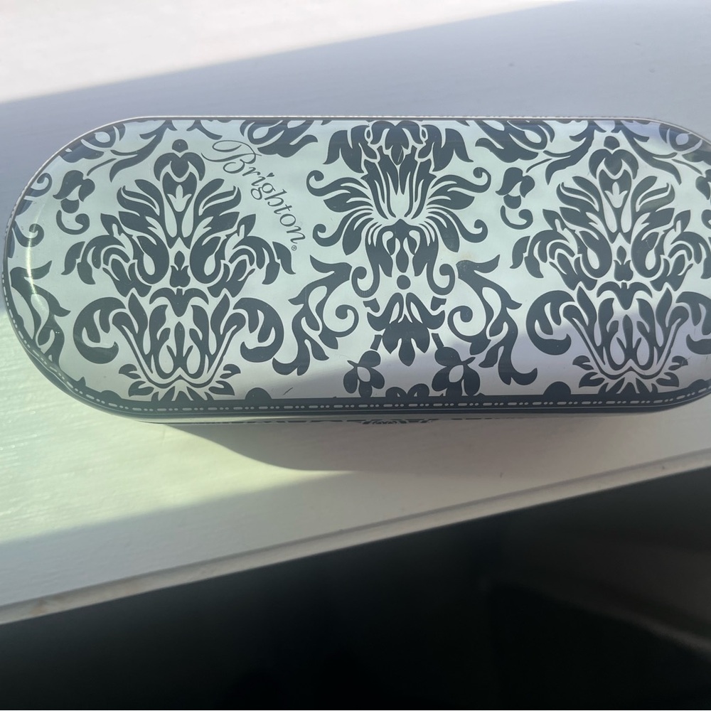 Brighton Sunglasses With Black and White Patterned Case